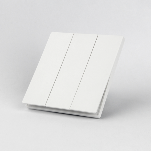 3-zónový PUSH spínač, 250V, max.10A, GANG-E010, Mi-Light 3-zónový PUSH spínač, 250V, max.10A, GANG-E010, Mi-Light 1