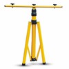 Stojan pro LED reflektory, trojnožka, žlutý, 1,5m 2