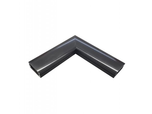 Rohová spojka pro profil Surface 1 s černým difuzorem, černá, LP101B-COR-BLK 1