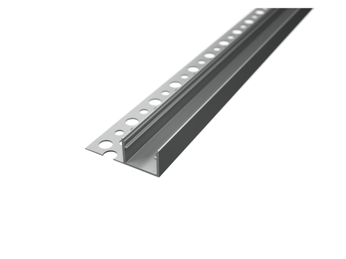 Hliníkový LED profil RECESSED 13, zapuštěný, stříbrný Hliníkový LED profil RECESSED 13, zapuštěný, stříbrný 1