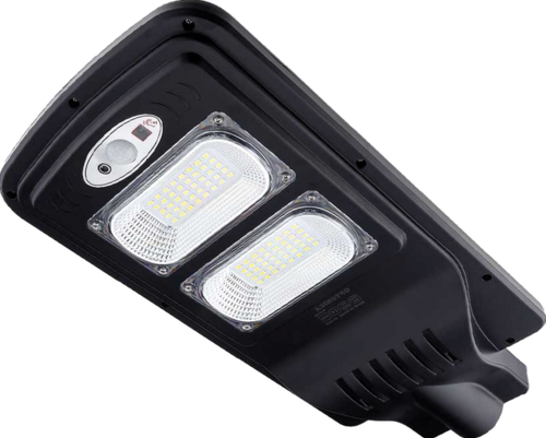 LED solární pouliční osvětlení s ovladačem, senzor pohybu, 9W, 6000K, IP65, OP9135 1