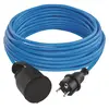 Odolný prodlužovací kabel 20 m / 1 zásuvka / černý / silikon / 230 V / 1,5 mm2 Odolný prodlužovací kabel 20 m / 1 zásuvka / černý / silikon / 230 V / 1,5 mm2 2