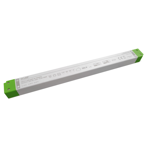 150W Nábytkový napájecí zdroj, MLED-12V150W-S,12V, 12,5A, IP20 1