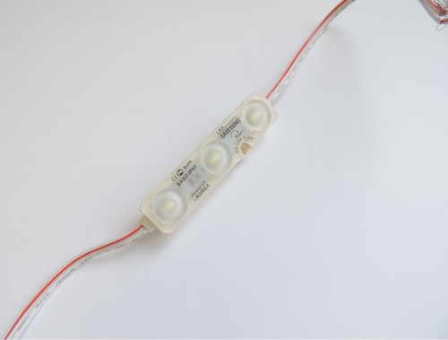 LED modul 1,2W 12V, IP67, studená bílá 1