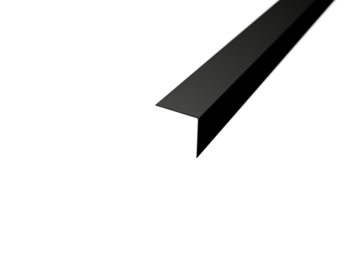 Difuzor pro profil CORNER 2 hranatý, černý, LP203-BLACKC 1