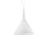 Závěsné svítidlo Ideal Lux Cocktail SP1 big bianco 074313 bílé 35cm   2