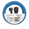 Odolný prodlužovací kabel 20 m / 1 zásuvka / černý / silikon / 230 V / 1,5 mm2 Odolný prodlužovací kabel 20 m / 1 zásuvka / černý / silikon / 230 V / 1,5 mm2 2