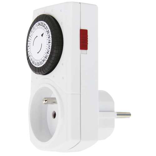 Časovač - mechanická spínací zásuvka 15FD/3A Časovač - mechanická spínací zásuvka 15FD/3A 1