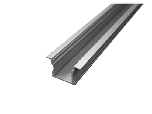 Hliníkový LED profil RECESSED 2, zapuštěný, stříbrný Hliníkový LED profil RECESSED 2, zapuštěný, stříbrný 1