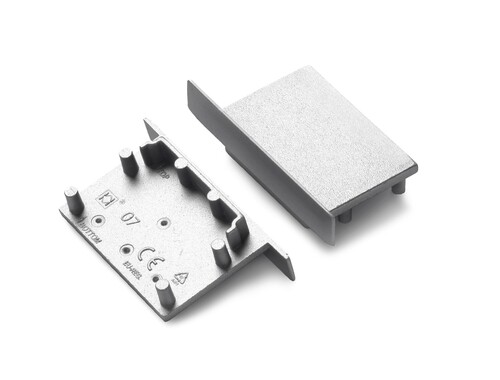 Koncovka profilu VARIO30-07 stříbrná, V4930040 1