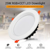 25W LED svítidlo downlight RGB+CCT, RF 2.4GHz, FUT060, Mi-Light 25W LED svítidlo downlight RGB+CCT, RF 2.4GHz, FUT060, Mi-Light 2