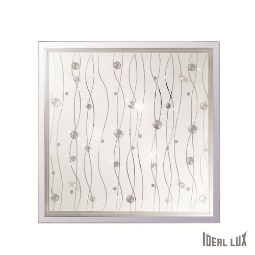 Stropní/ nástěnné svítidlo Ideal Lux Ocean PL3 bianco 081441 bílé 42cm 1