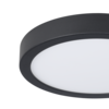 CCT přisazený LED panel FUEVA-Z, kulatý, černý, 16,5W, 220-240V, IP44, 900108 2