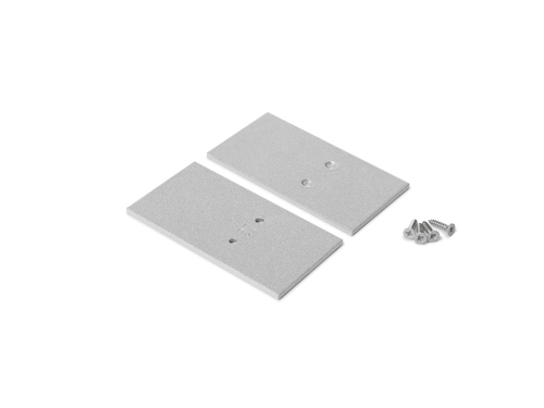 Koncovka profilu VARIO30-27 stříbrná, V4570022s 1