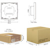 Dotykový DMX panel RGBW, 4 zóny, RF 2.4G, X4, Mi-Light Dotykový DMX panel RGBW, 4 zóny, RF 2.4G, X4, Mi-Light 2