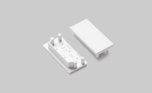 Koncovka profilu VARIO30-04 bílá, V4900001 1