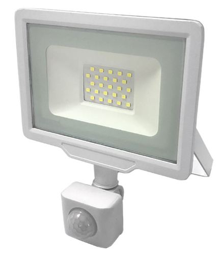 Moderní LED reflektor s čidlem, 30W, 230VAC, 2700lm, teplá bílá 1