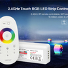 RGB SET dotykového ovladače a RGB přijímače, RF 2.4GHz, Max.10A, FUT025, Mi-Light RGB SET dotykového ovladače a RGB přijímače, RF 2.4GHz, Max.10A, FUT025, Mi-Light 2