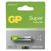 Alkalická baterie GP Super AAA (LR03), 4 ks 2