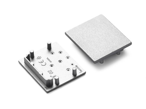 Koncovka profilu VARIO30-02, stříbrná Koncovka profilu VARIO30-02, stříbrná 1