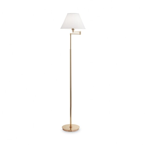 Stojací lampa Ideal Lux BEVERLY PT1 OTTONE SATINATO, 140315 Stojací lampa Ideal Lux BEVERLY PT1 OTTONE SATINATO, 140315 1