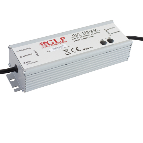 100W Profesional power source, GLG-100-24A, 24V, 4,2A, IP67 1