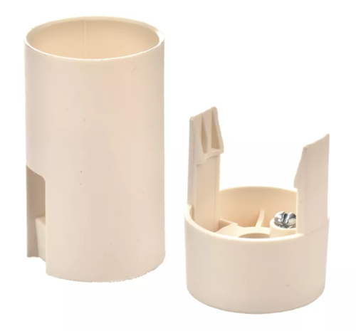 Objímka na žárovku E14 plastová 1253-034 1