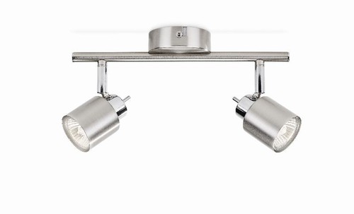 Meranti SVÍTIDLO BODOVÉ GU10 2x35W bez zdroje, mat.chrom 1