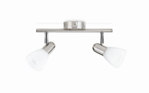 Burlap SVÍTIDLO BODOVÉ E14 2x40W bez zdroje, mat.chrom 1