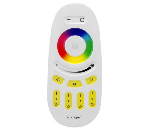 Dotykový 4 kanálový ovladač RGBW, 2.4GHz RF, FUT096, Mi-Light Dotykový 4 kanálový ovladač RGBW, 2.4GHz RF, FUT096, Mi-Light 1