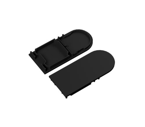 Koncovka profilu COMBO30-01A-D9, černá, V6999002 1