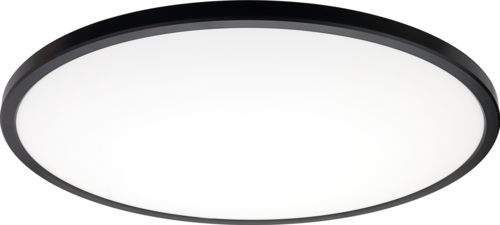 LED stropní svítidlo 32W, CCT + RGB, černé, kulaté, OP2943 1