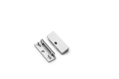 WIDE24 koncovka stříbrná s otvorem, 84300040 1