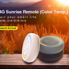 Jednokanálový ovladač SUNRISE pro CCT pásky, Bílý, 2.4GHz RF, S1-W, Mi-Light 2