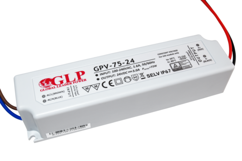 75W LED zdroj GPV-75-24, 3A, 24V  1