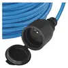 Odolný prodlužovací kabel 20 m / 1 zásuvka / černý / silikon / 230 V / 1,5 mm2 Odolný prodlužovací kabel 20 m / 1 zásuvka / černý / silikon / 230 V / 1,5 mm2 2