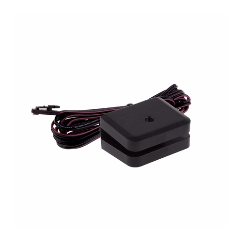 Dekorativní LED svítidlo pro osvětlení skleněných polic, 12VDC, 1,1W, IP20, černý 1