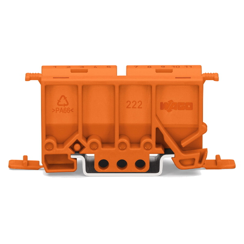 222-500 Držák svorek na DIN lištu pro 222-xxx, Wago 1