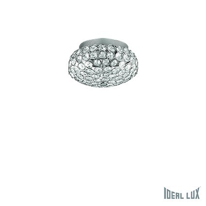 Stropní a nástěnné svítidlo Ideal Lux King PL3 cromo 075389 1