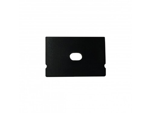 Koncovka profilu Surface 7 s otvorem, černá Koncovka profilu Surface 7 s otvorem, černá 1
