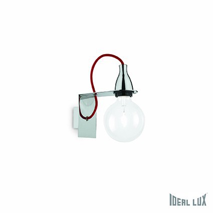 Nástěnné cromo svítidlo Ideal Lux Minimal AP1 045207 Nástěnné cromo svítidlo Ideal Lux Minimal AP1 045207 1