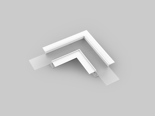 VARIO30-05 rohová spojka 90 st bílá, V4730001s 1