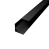 Difuzor pro profil CORNER 2 hranatý, černý, LP203-BLACKC 2
