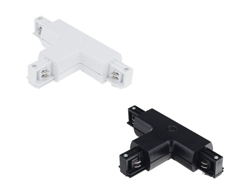 Třífázová T spojka systému TRACK3, bílá 1