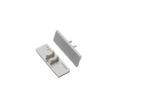 Koncovka profilu BACK10 šedá, 90100022 1