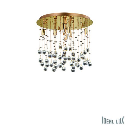 Stropní svítidlo Ideal Lux Moonlight PL8 oro 080932 zlaté 40cm Stropní svítidlo Ideal Lux Moonlight PL8 oro 080932 zlaté 40cm 1