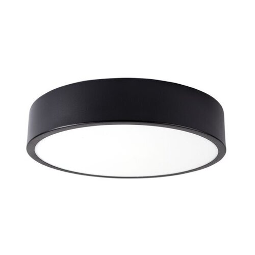 LED stropní svítidlo, černé, LED 18W, kulaté 1