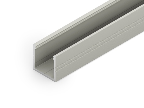 Hliníkový osvětlovací profil přisazený SMART16, eloxovaný, BC3/U4 1