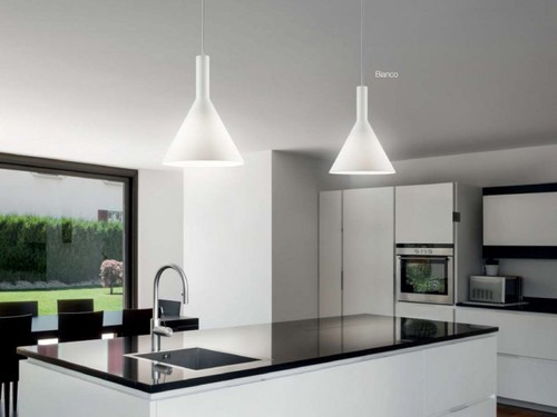 Závěsné svítidlo Ideal Lux Cocktail SB3 small bianco 074245 bílé 82cm 1