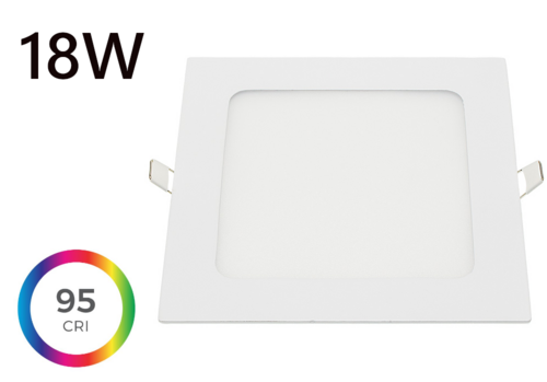 CRI>95 LED hranatý panel 18W, True Color Line, 225x225 vestavný, 3 roky záruka CRI>95 LED hranatý panel 18W, True Color Line, 225x225 vestavný, 3 roky záruka 1